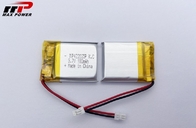 医療機器422025 180mAh 3.7Vのリチウム ポリマー電池の韓国の市場