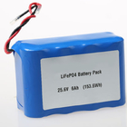 25.6V 6Ah LiFePO4電池のパック32700の8S1P注文のリチウム電池